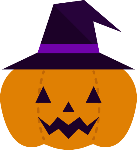 ハロウィンのかぼちゃのイラスト2 無料イラスト素材のillalet
