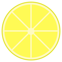 輪切りのレモンのイラスト 無料イラスト素材のillalet