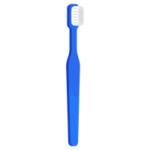 青い歯ブラシのイラスト