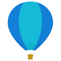 気球のイラスト1