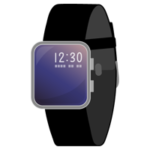 ウェアラブルデバイス（スマートウォッチ）のイラスト（時計）1