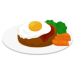 ハンバーグのイラスト3