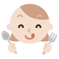舌をペロっと出した若い女性の表情のイラスト4