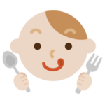 舌をペロっと出した若い男性の表情のイラスト3