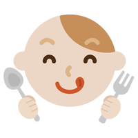 舌をペロっと出した若い男性の表情のイラスト4