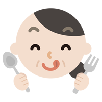 舌をペロっと出した中年の女性の表情のイラスト4