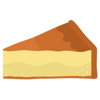 チーズケーキのイラスト1