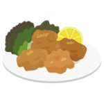 唐揚げのイラスト3