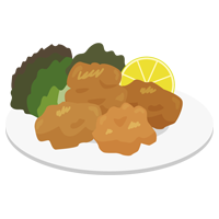 唐揚げのイラスト3