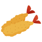エビフライのイラスト5