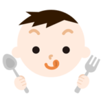 舌をペロっと出した男の子の表情のイラスト3