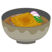 きつね蕎麦のイラスト1