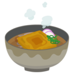 きつねそばのイラスト2
