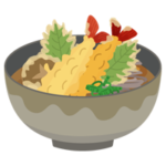天ぷらそばのイラスト1