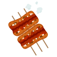 鰻の蒲焼きのイラスト2