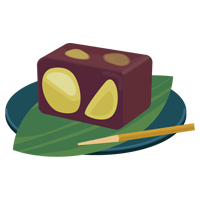 羊羹のイラスト3