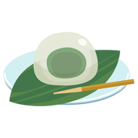水まんじゅうのイラスト2