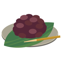 おはぎのイラスト1