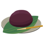 おはぎのイラスト2