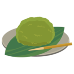 おはぎのイラスト4