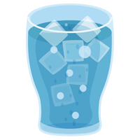 炭酸飲料のイラスト（ソーダ）
