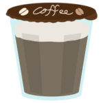 コーヒーゼリーのイラスト1