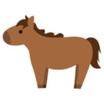 馬のイラスト（干支）1