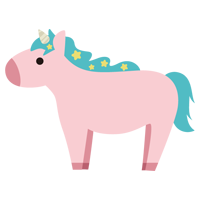 ユニコーンのイラスト2