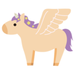ペガサスのイラスト1