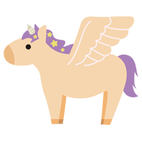 ペガサスのイラスト1