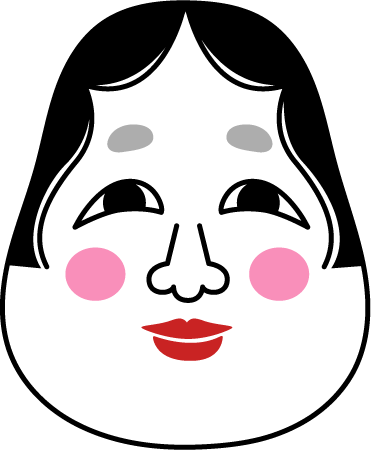 福笑いのゲームのイラスト1