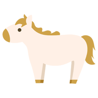 馬のイラスト（干支）2