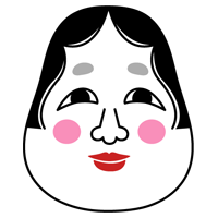 福笑いのゲームのイラスト1