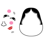 福笑いのゲームのイラスト3