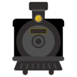 蒸気機関車のイラスト3