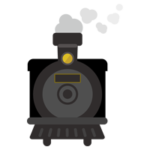 蒸気機関車のイラスト4