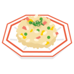 炒飯のイラスト1