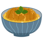 カツ丼のイラスト1