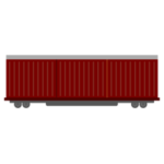 貨物列車のイラスト2