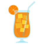 オレンジジュースのイラスト2