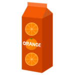 オレンジジュースのイラスト4