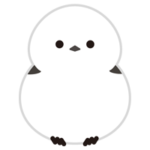 シマエナガのイラスト1
