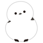 シマエナガのイラスト2