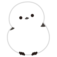 シマエナガのイラスト2