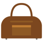 ボストンバッグのイラスト1