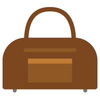 ボストンバッグのイラスト1
