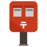 郵便ポストのイラスト1
