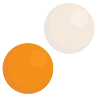 卓球ボールのイラスト