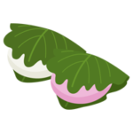 柏餅のイラスト3