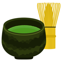 抹茶のイラスト2